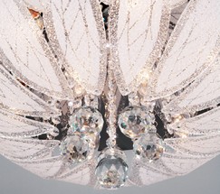 Люстра 80013/8 хром/белый