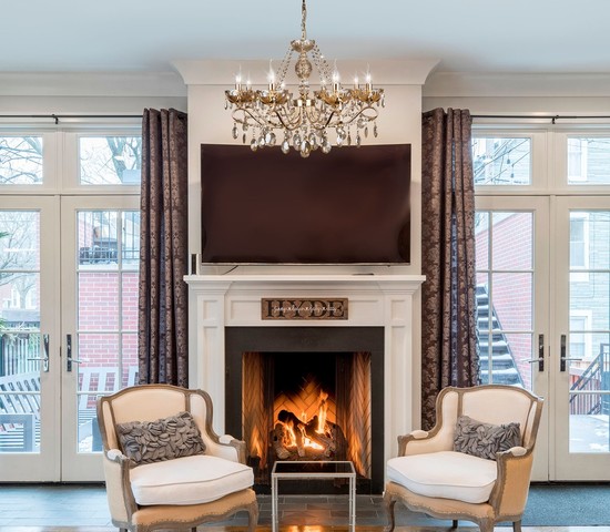 Люстра 10037/8 золото/тонированный хрусталь Strotskis