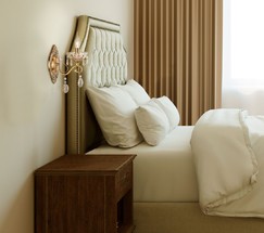 Настенный светильник 10037/1 золото/тонированные хрусталь Strotskis