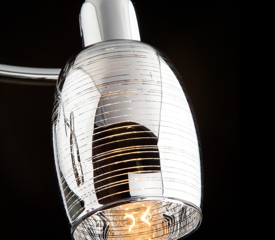 Настенный светильник 20033/3 хром