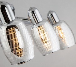 Настенный светильник 20033/3 хром