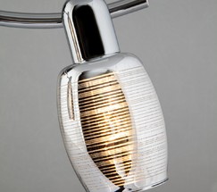 Настенный светильник 20033/2 хром