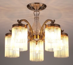 Люстра 60014/5 античная бронза