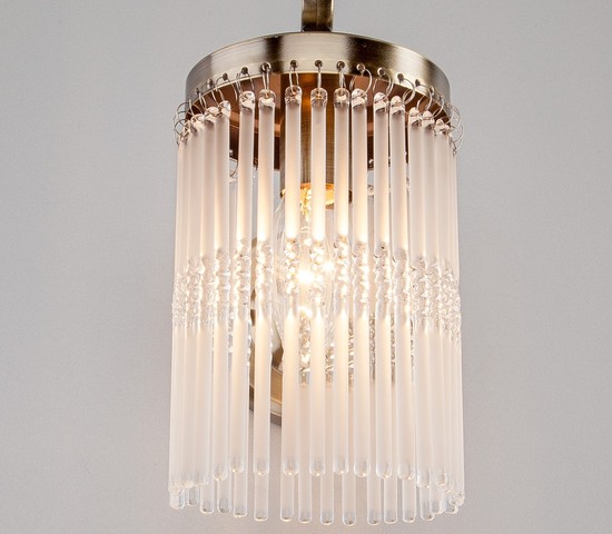 Настенный светильник 60014/1 античная бронза