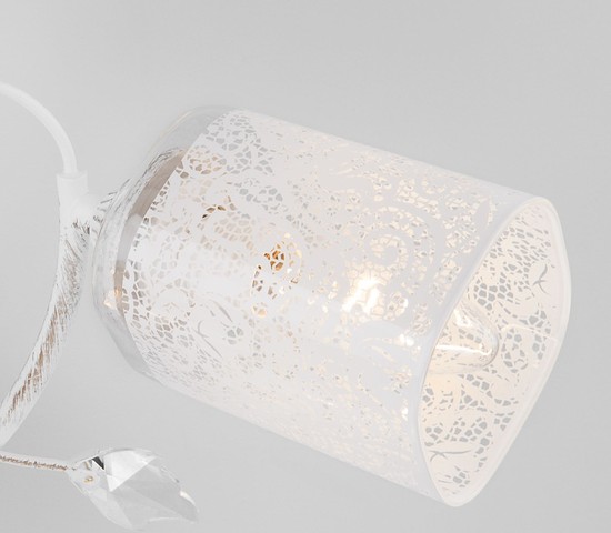 Люстра 30053/6 белый с золотом