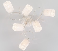 Люстра 30053/6 белый с золотом