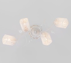 Люстра 30053/4 белый с золотом