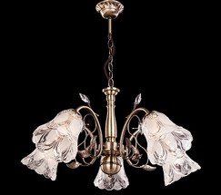 Люстра 30009/5 античная бронза