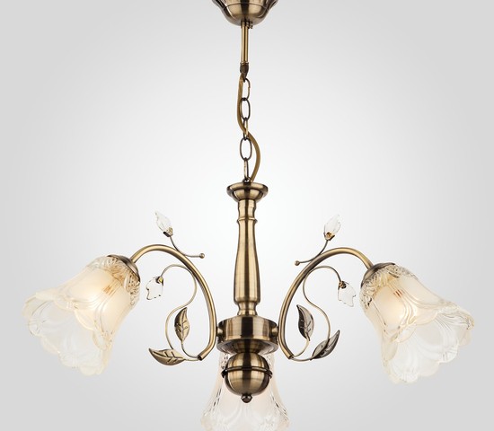 Люстра 30009/3 античная бронза