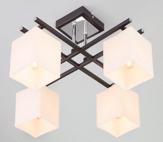 Люстра 70018/4 хром/венге