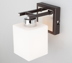 Настенный светильник 70018/1 хром/венге