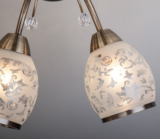 Люстра 30026/8 античная бронза