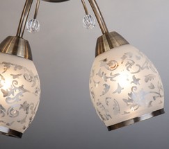 Люстра 30026/8 античная бронза