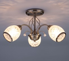 Люстра 30026/3 античная бронза