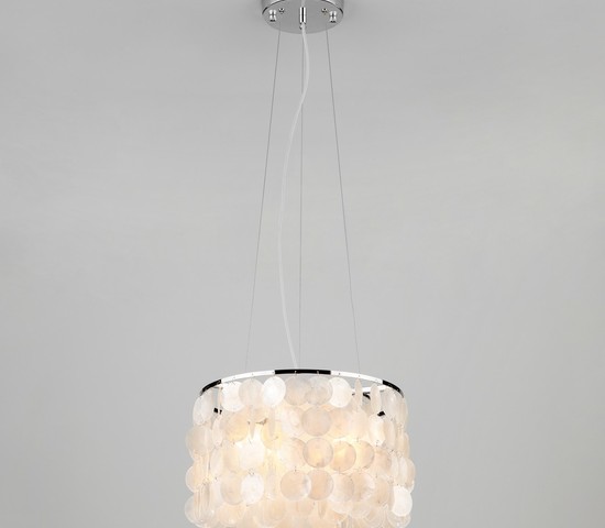 Люстра 60005/3 хром/перламутр