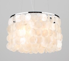 Люстра 60005/3 хром/перламутр