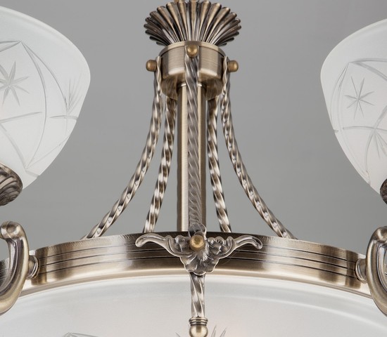 Люстра 60006/8 античная бронза