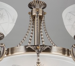 Люстра 60006/8 античная бронза