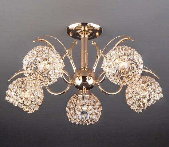 Люстра 7777/5 золото