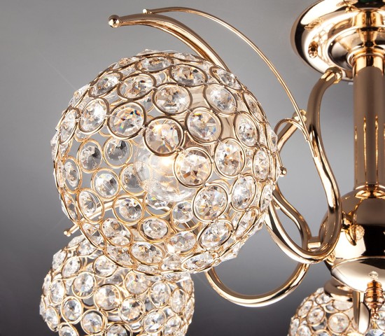 Люстра 7777/5 золото