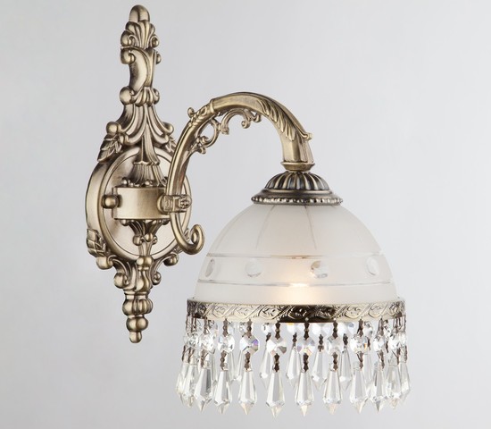 Настенный светильник 22823/1 античная бронза