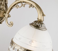 Настенный светильник 22823/1 античная бронза