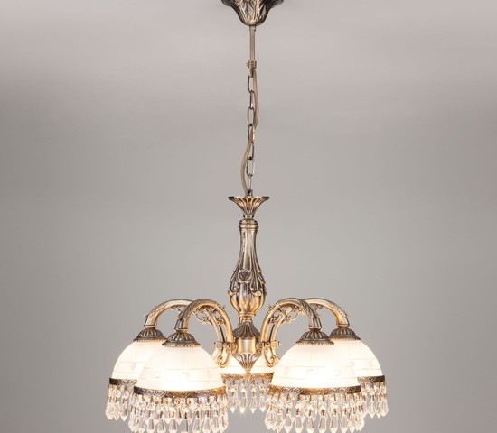 Люстра 22823/5 античная бронза