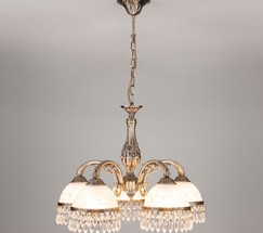 Люстра 22823/5 античная бронза