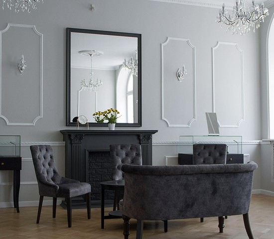 Настенный светильник 3188/1 хром/прозрачный хрусталь Strotskis