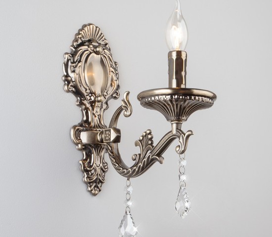 Настенный светильник 22585/1 античная бронза