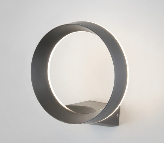 Универсальный уличный светильник 1710 TECHNO LED Ring серый