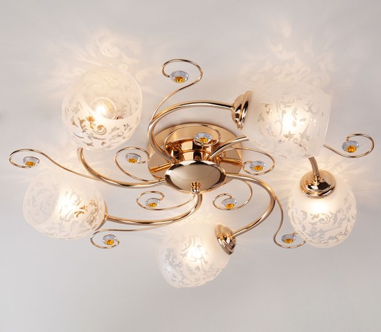 Люстра 9677/5 золото