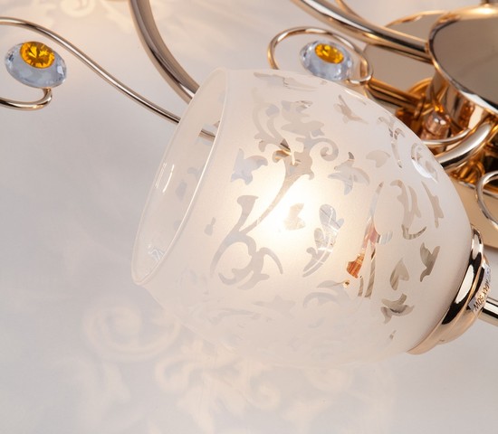 Люстра 9677/5 золото