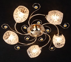 Люстра 9677/5 золото