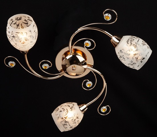 Люстра 9677/3 золото