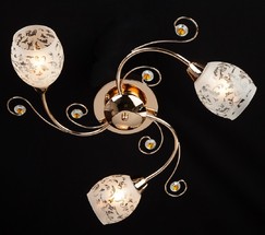 Люстра 9677/3 золото