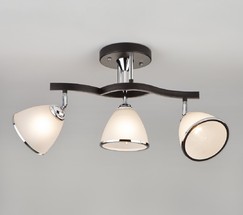 Люстра 9612/3 хром/венге