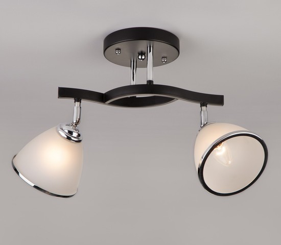 Люстра 9612/2 хром/венге