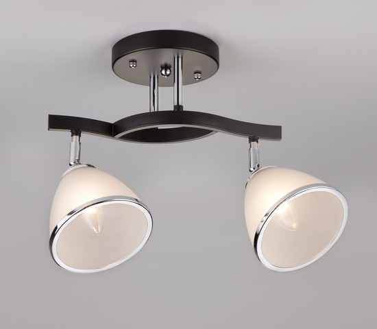 Люстра 9612/2 хром/венге