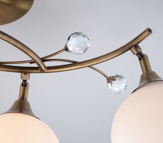 Люстра 9604/4 античная бронза