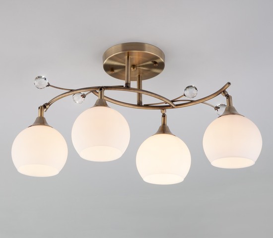 Люстра 9604/4 античная бронза