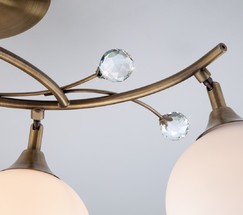 Люстра 9604/4 античная бронза