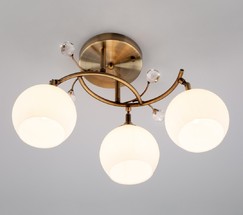 Люстра 9604/3 античная бронза