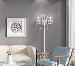 Торшер 12205/3F белый Strotskis