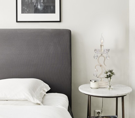 Настольная лампа 12205/1T белый Strotskis