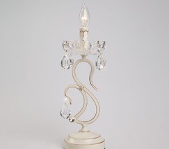 Настольная лампа 12205/1T белый Strotskis