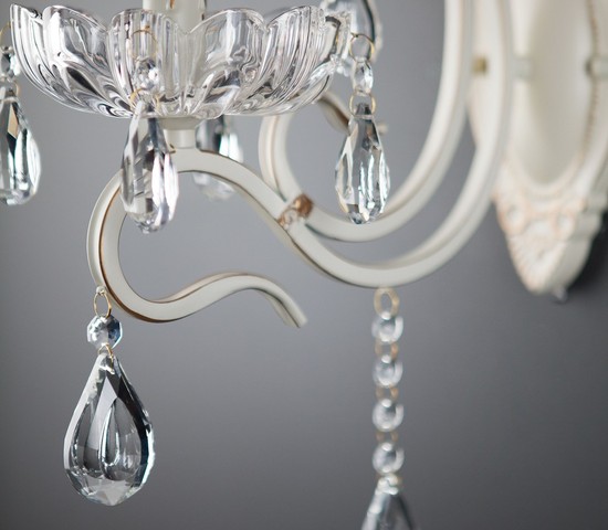 Настенный светильник 12205/1 белый Strotskis