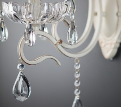 Настенный светильник 12205/1 белый Strotskis