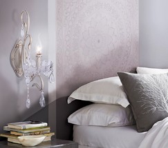 Настенный светильник 12205/1 белый Strotskis