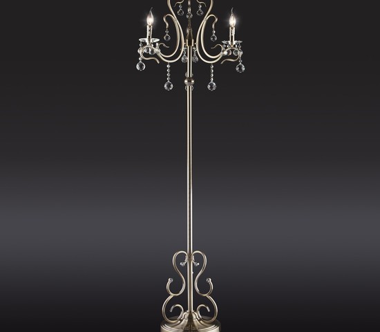 Торшер 12505/3F античная бронза Strotskis